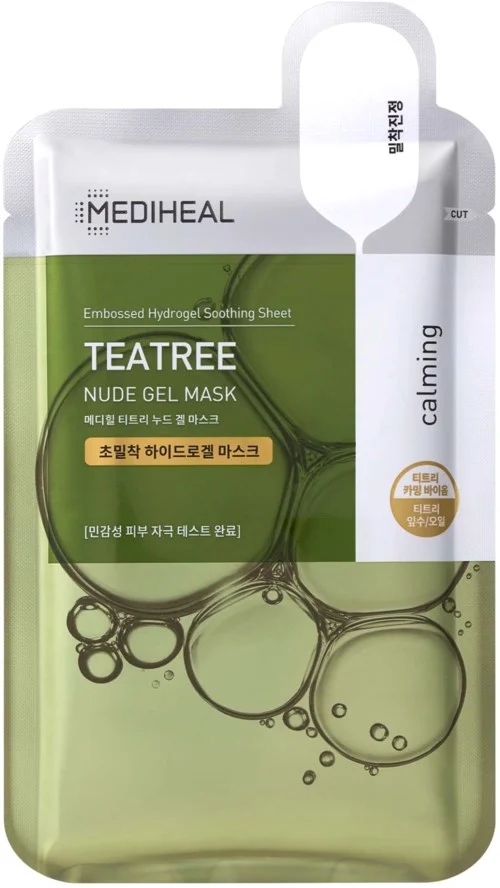 Mediheal Teatree Nude Gel Mask Calming 1 stk v:2757279