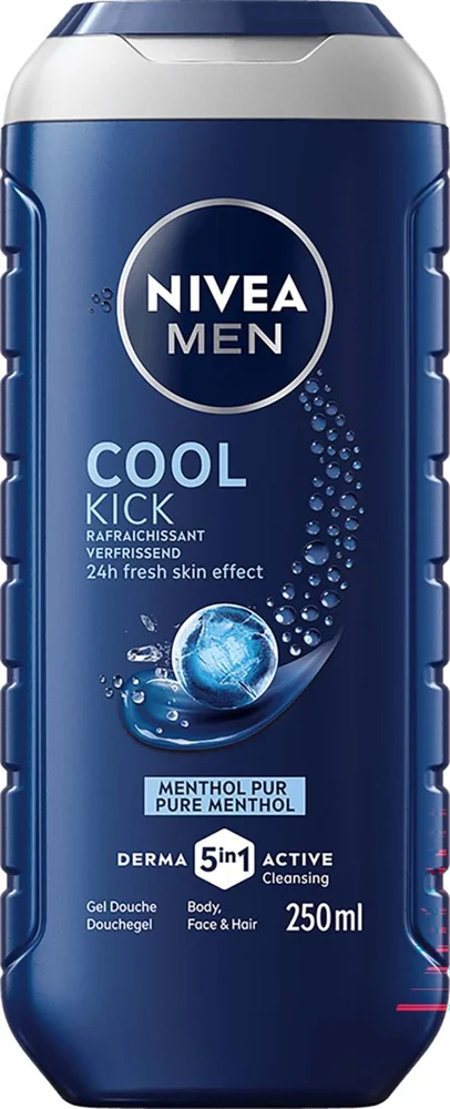 NIVEA MEN Cool Kick Shower Gel 250 ml v:4030637 NIVEA MEN Cool Kick Shower Gel 250 ml v:4030637