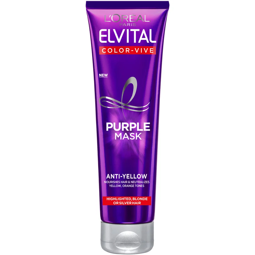 Elvital Color Vive Purple Hair Mask 150 ml – L’Oréal Paris v:5815112 Elvital Color Vive Purple Hair Mask 150 ml – L’Oréal Paris v:5815112