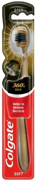 Colgate 360 Gold Tannbørste Soft v:2614657 Colgate 360 Gold Tannbørste Soft v:2614657
