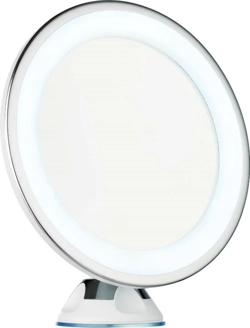 Soft Spell LED Makeup Mirror with Suction Cup – 5x Magnification v:7138366