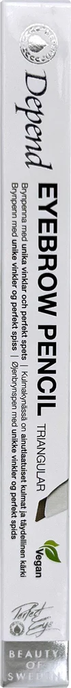 Eyebrow Pencil Triagular Ebony - Depend v:3080818