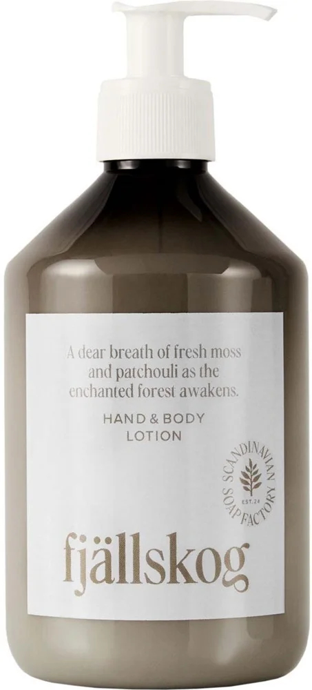 Scandinavian Soap Factory Fjällskog Hand & Body Lotion 500 ml v:8954225 Scandinavian Soap Factory Fjällskog Hand & Body Lotion 500 ml v:8954225