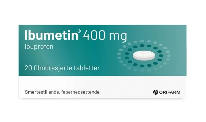 Ibumetin 400 mg tabletter 20 stk v:1126783