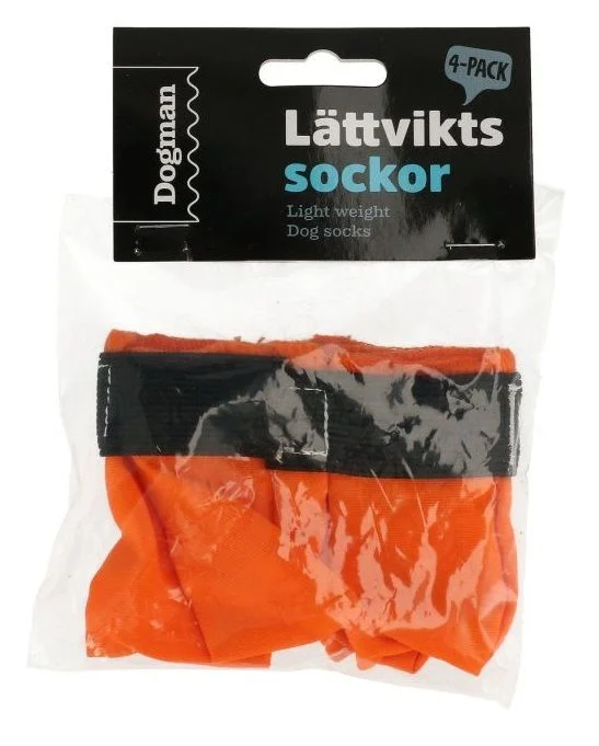 Dogman Lett hundesokk 4p Oransje XXS v:5565053 Dogman Lett hundesokk 4p Oransje XXS v:5565053