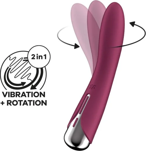 Satisfyer Spinning Vibe 1 Red v:5373185 Satisfyer Spinning Vibe 1 Red v:5373185