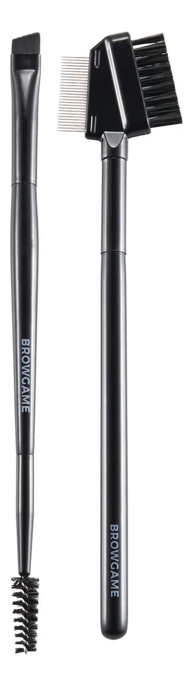 Browgame Cosmetics Duo Brow Brush Kit – 1 stk. v:9360919