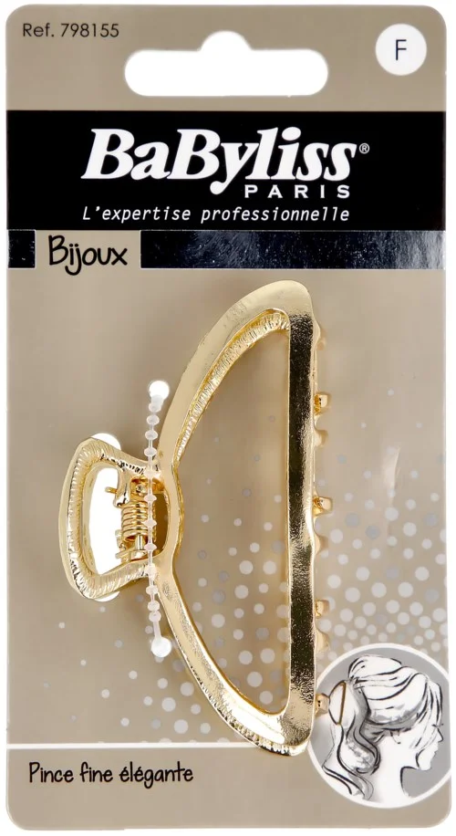 BaByliss Paris Accessories Croco Hair Clip Gold v:1208298