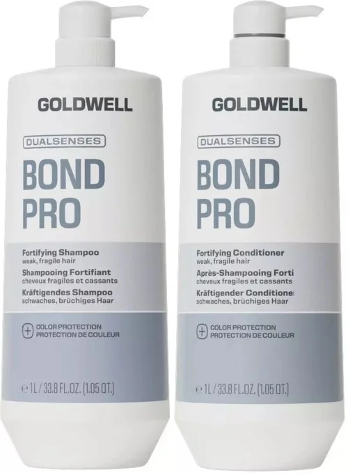 Goldwell Dualsenses Bond Pro Bundle Fortifying Shampoo 1000 ml & Conditioner 1000 ml v:1331603 Goldwell Dualsenses Bond Pro Bundle Fortifying Shampoo 1000 ml & Conditioner 1000 ml v:1331603