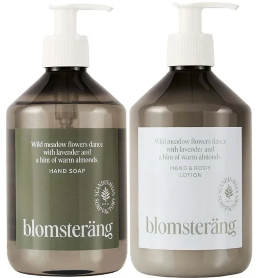 Scandinavian Soap Factory Blomsteräng Hand Soap 500 ml & Hand & Body Lotion 500 ml v:2589288 Scandinavian Soap Factory Blomsteräng Hand Soap 500 ml & Hand & Body Lotion 500 ml v:2589288