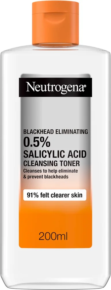 Neutrogena Blackhead Eliminating 0.5 % Salicylic Acid Cleansing Toner 200 ml v:3571415