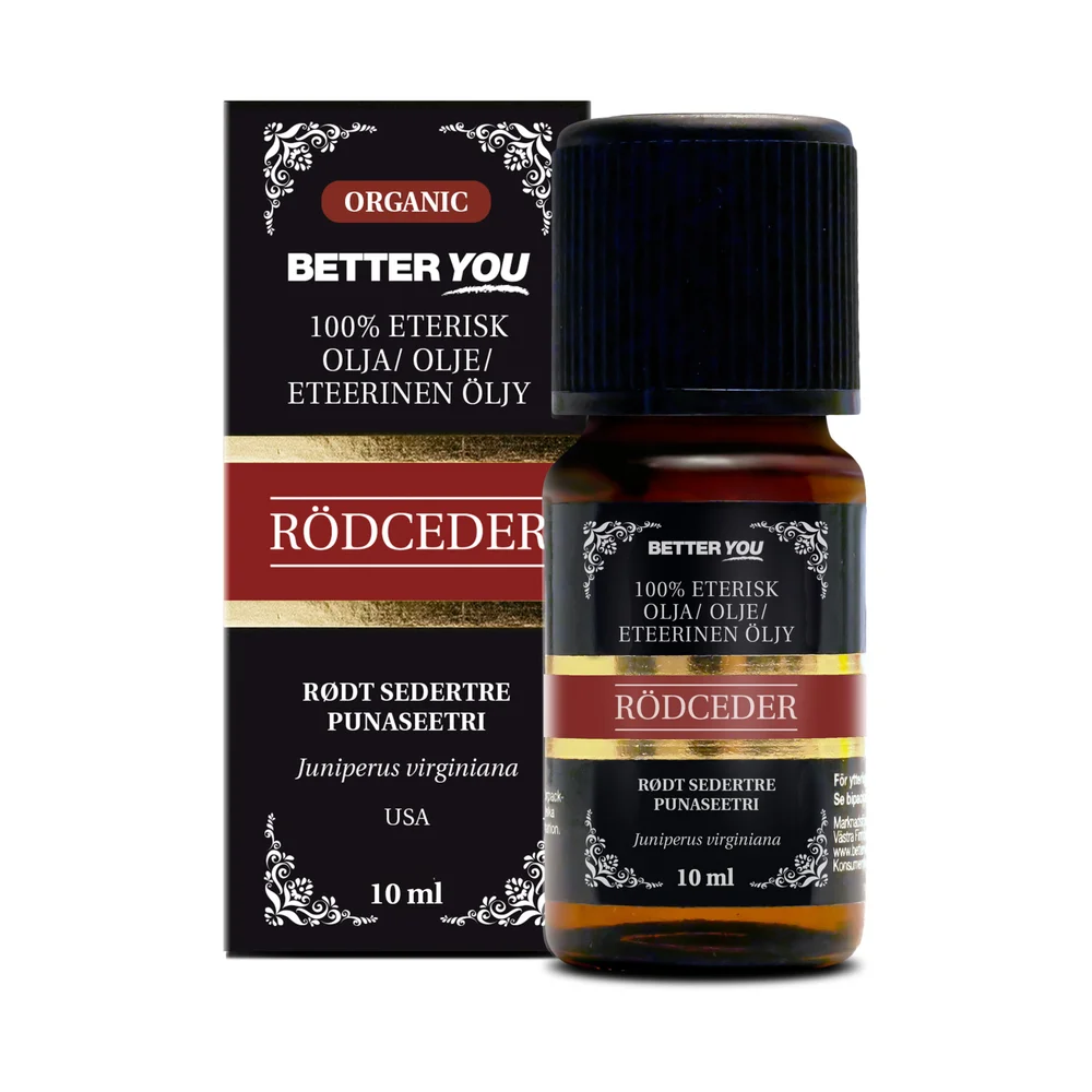 Rödcederolja Eko Eterisk 10 ml – Better You v:2892751