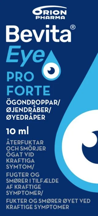 Bevita Eye Pro Forte Øyedråper – Tørre øyne v:4507540 Bevita Eye Pro Forte Øyedråper – Tørre øyne v:4507540