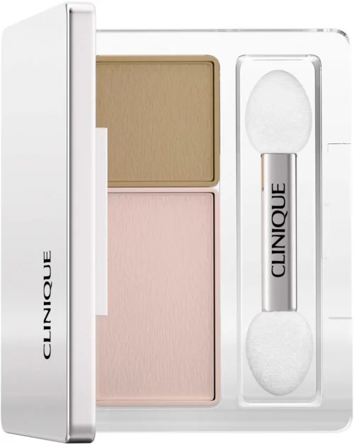 Clinique All About Shadow Duo Seashell Pink / Fawn Satin v:3188845 Clinique All About Shadow Duo Seashell Pink / Fawn Satin v:3188845