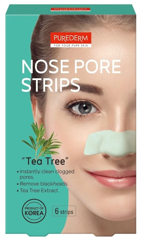 Purederm Nose Pore Strips «Tea Tree» v:2064670 Purederm Nose Pore Strips «Tea Tree» v:2064670