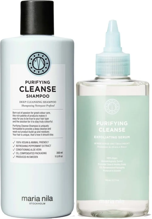 maria nila Purifying Cleanse Bundle Shampoo 350 ml & Serum 150 ml v:8898132 maria nila Purifying Cleanse Bundle Shampoo 350 ml & Serum 150 ml v:8898132