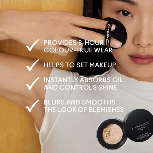 MAC Cosmetics Studio Fix Pro Set + Blur Weightless Loose Powder Deep Dark v:1079779