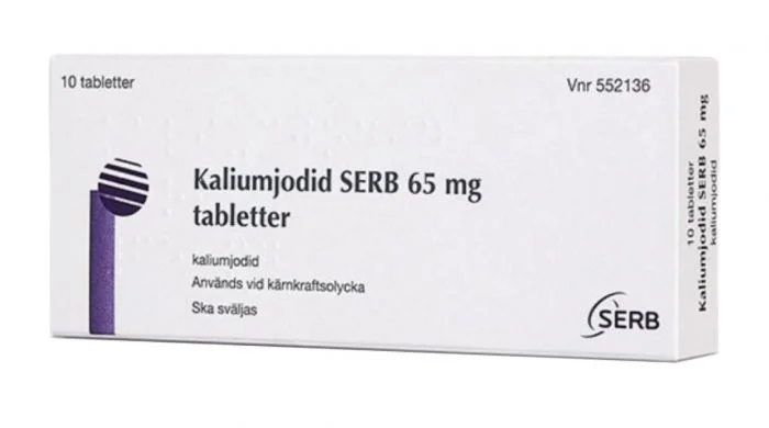 Kaliumjodid 65 mg tabletter 10 stk v:4175662 Kaliumjodid 65 mg tabletter 10 stk v:4175662