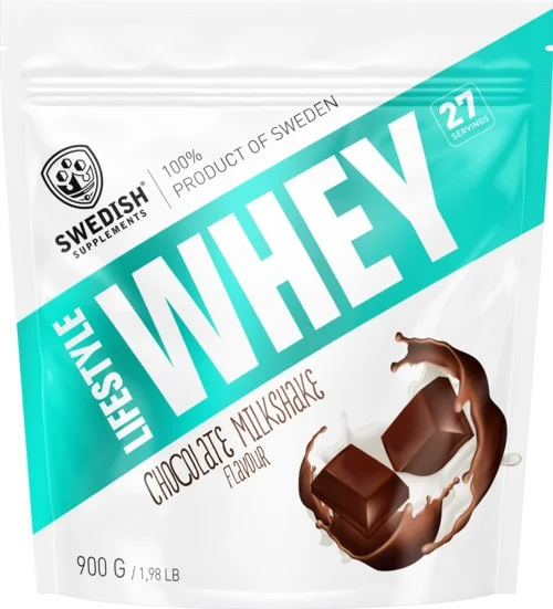 Swedish Supplements Lifestyle Whey Chocolate Milkshake 900 g v:5994230
