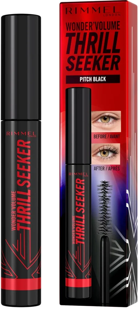 Rimmel Turn up the volume Wonder'Volume Thrill Seeker Mascara 004 Pitch Black v:5571867