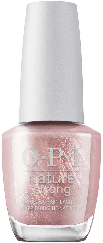 OPI Nature Strong Nail Polish Intentions Are Rose Gold v:4037159 OPI Nature Strong Nail Polish Intentions Are Rose Gold v:4037159