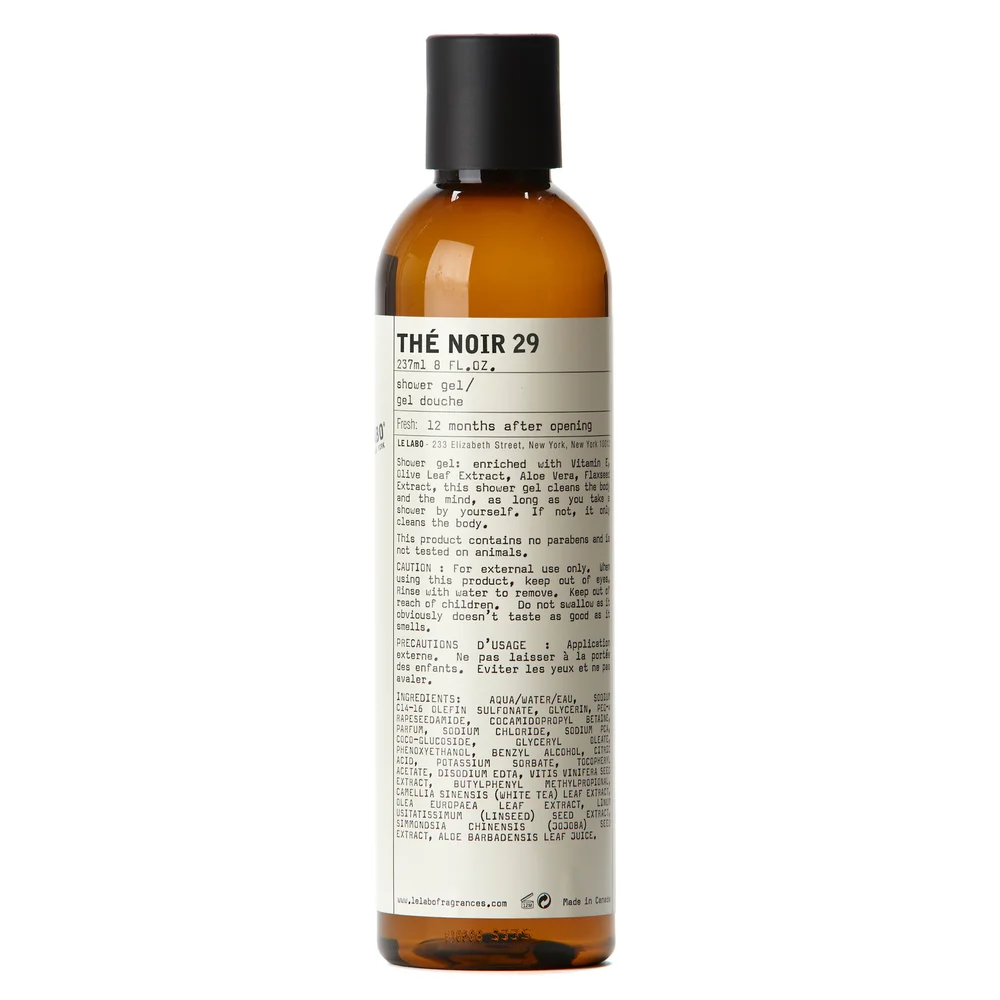 Thé Noir 29 Shower Gel 237 ml - Le Labo v:9376382