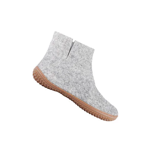Ullstøvel m. Gummisåle Light Grey | 45 v:8155701 Ullstøvel m. Gummisåle Light Grey | 45 v:8155701