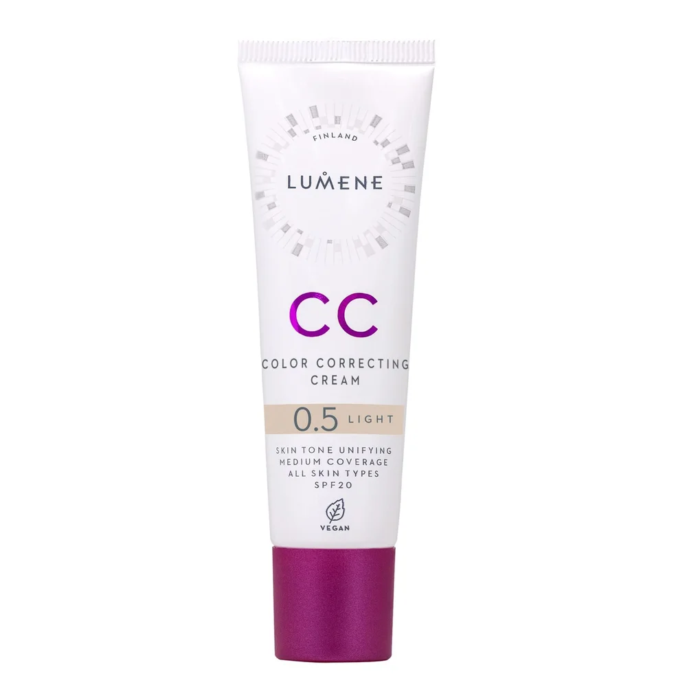 CC Color Correcting Cream SPF20 Foundation 0.5 Light - Lumene v:1701796