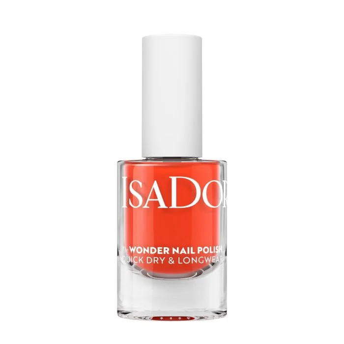 ISADORA The Wonder Nail Polish Quick dry & Longwear 169 Fire Orange 5ML v:1859215