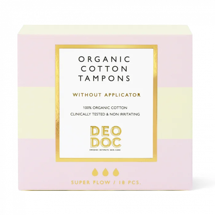 DeoDoc tampong super flow utan applikator 18 stk v:8960911 DeoDoc tampong super flow utan applikator 18 stk v:8960911