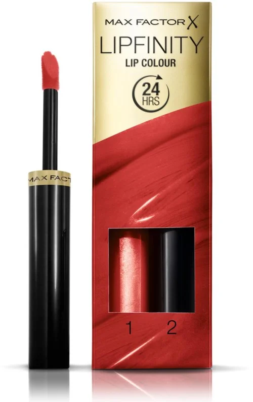 Max Factor Lipfinity 2-Step Long Lasting Lipstick 120 Hot v:7114598 Max Factor Lipfinity 2-Step Long Lasting Lipstick 120 Hot v:7114598