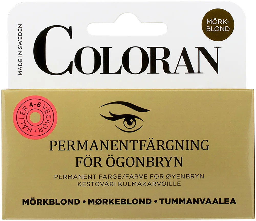 Coloran Permanent Eyebrow Color Dark Blonde – Coloran v:4967019