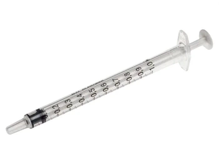 BD Norge sprøyte 1 ml luer sentrert 120 stk v:1336731 BD Norge sprøyte 1 ml luer sentrert 120 stk v:1336731
