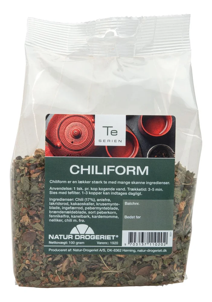 Natur Drogeriet Chiliform Te – 100 g v:5293839