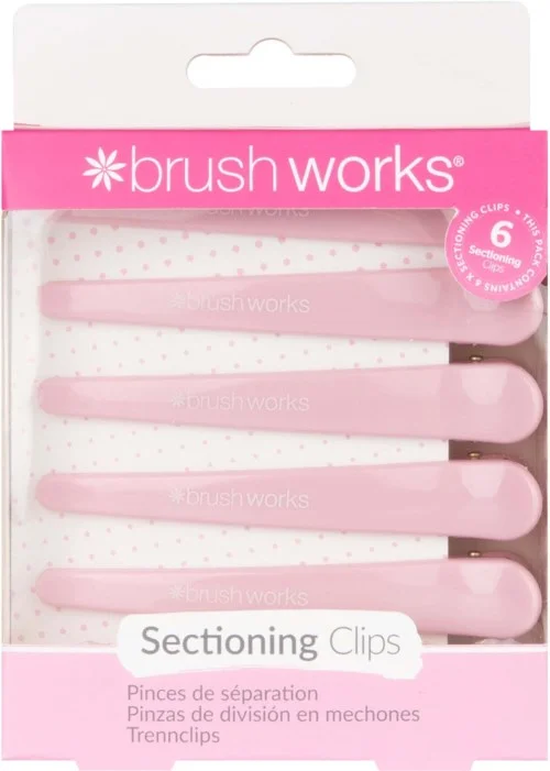 Brushworks Sectioning Clips (Pack of 6) v:7172105 Brushworks Sectioning Clips (Pack of 6) v:7172105
