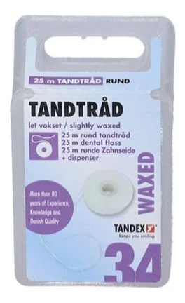 Tandex tanntråd (rund) – 25 m v:7931907 Tandex tanntråd (rund) – 25 m v:7931907