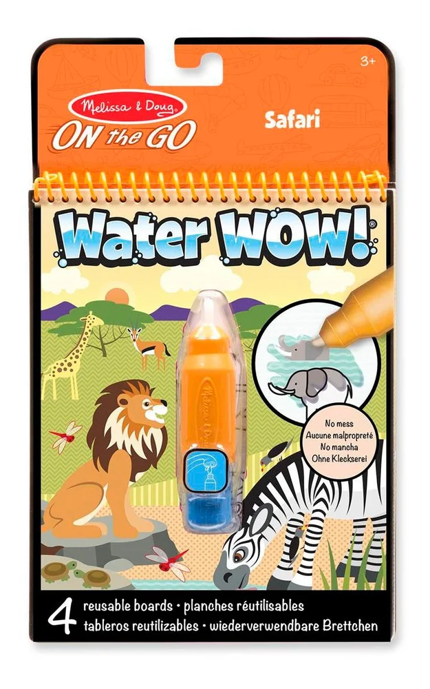 Melissa & Doug Water Wow! – Safari – 1 stk. v:6571613 Melissa & Doug Water Wow! – Safari – 1 stk. v:6571613