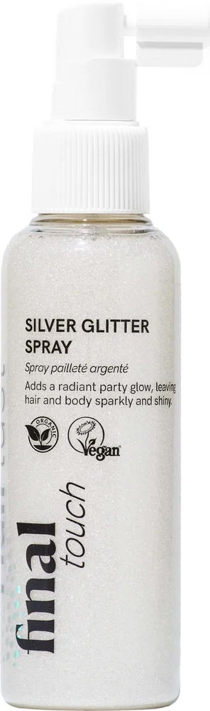 Hairlust Final Touch Silver Glitter Spray v:8567173