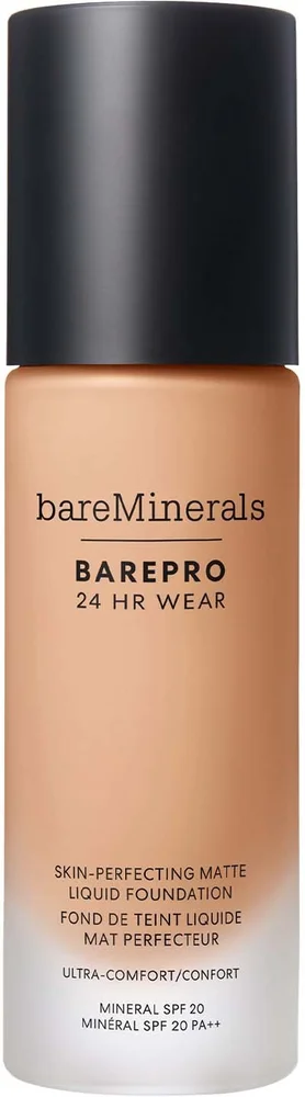 bareMinerals BAREPRO 24HR Skin-Perfecting Matte Liquid Foundation SPF 20 Medium 32 Cool v:9624191 bareMinerals BAREPRO 24HR Skin-Perfecting Matte Liquid Foundation SPF 20 Medium 32 Cool v:9624191