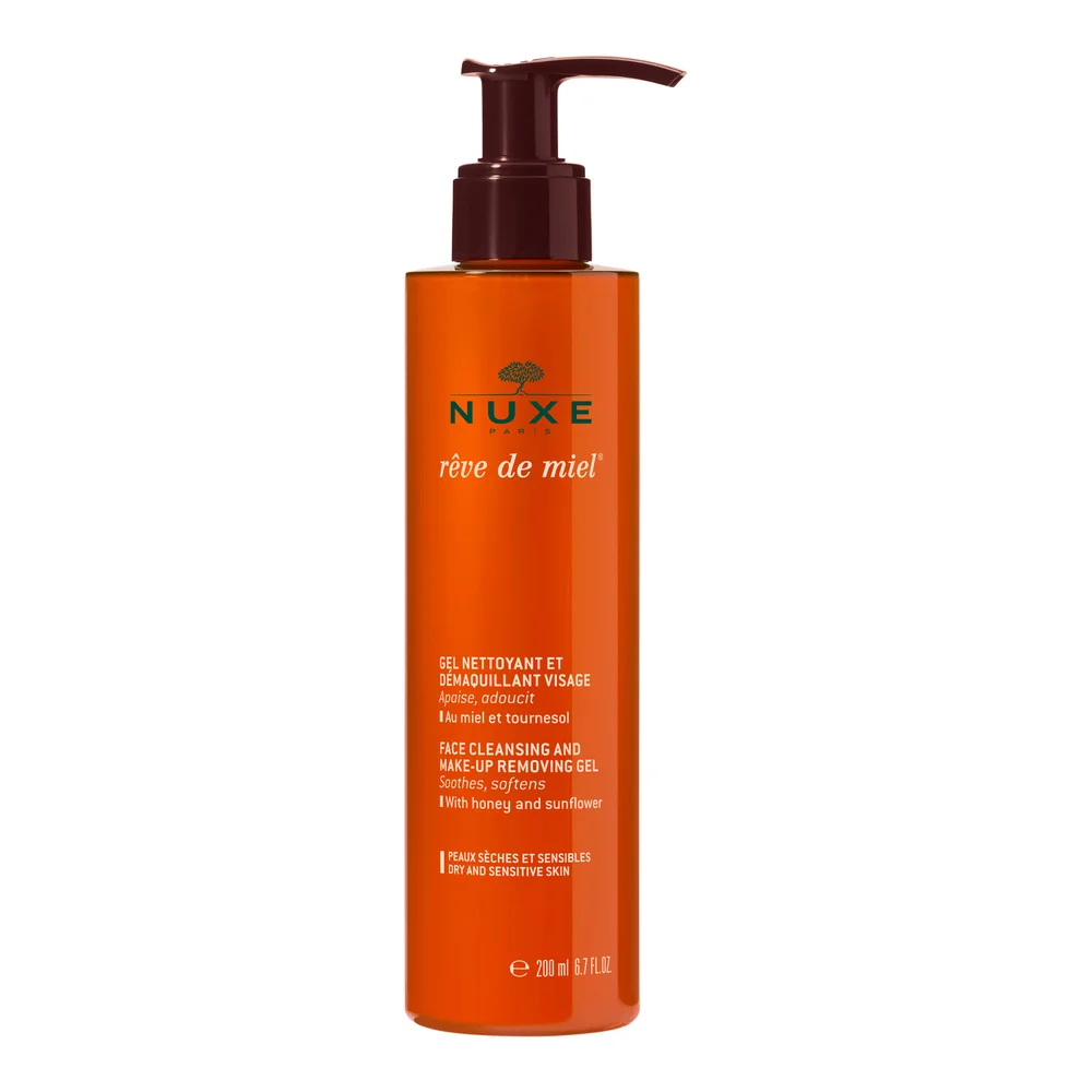 Rêve De Miel Face Cleansing & Make-Up Removing Gel 200 ml - Nuxe v:9899023