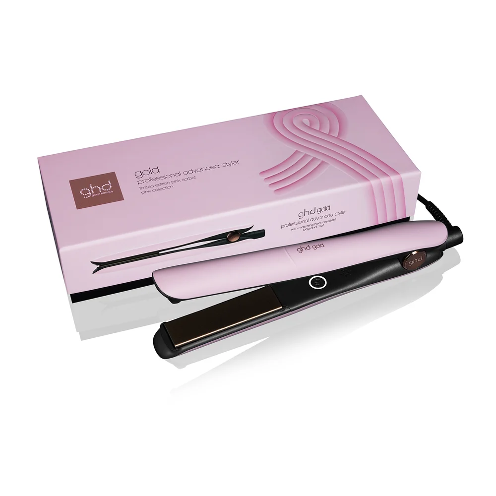 Gold Hair Straightener in Pink Sorbet – Limited Edition 1 pcs – ghd v:7462125 Gold Hair Straightener in Pink Sorbet – Limited Edition 1 pcs – ghd v:7462125