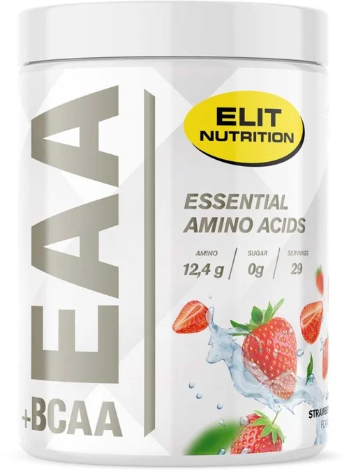 Elit Nutrition ELIT EAA + BCAA Strawberry 400 g v:8256732 Elit Nutrition ELIT EAA + BCAA Strawberry 400 g v:8256732