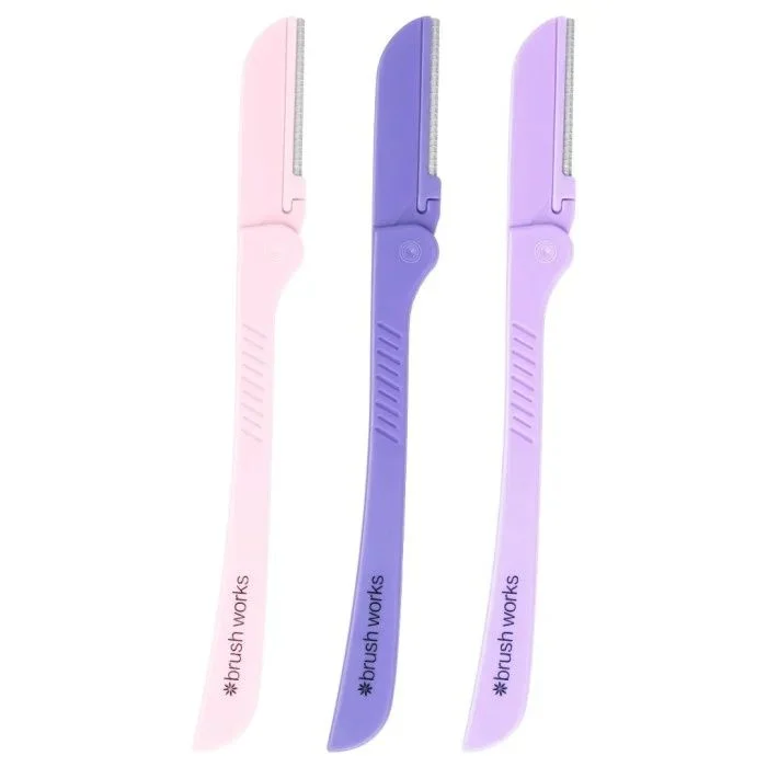 Brushworks Precision Eyebrow Razor 3 stk v:6623254
