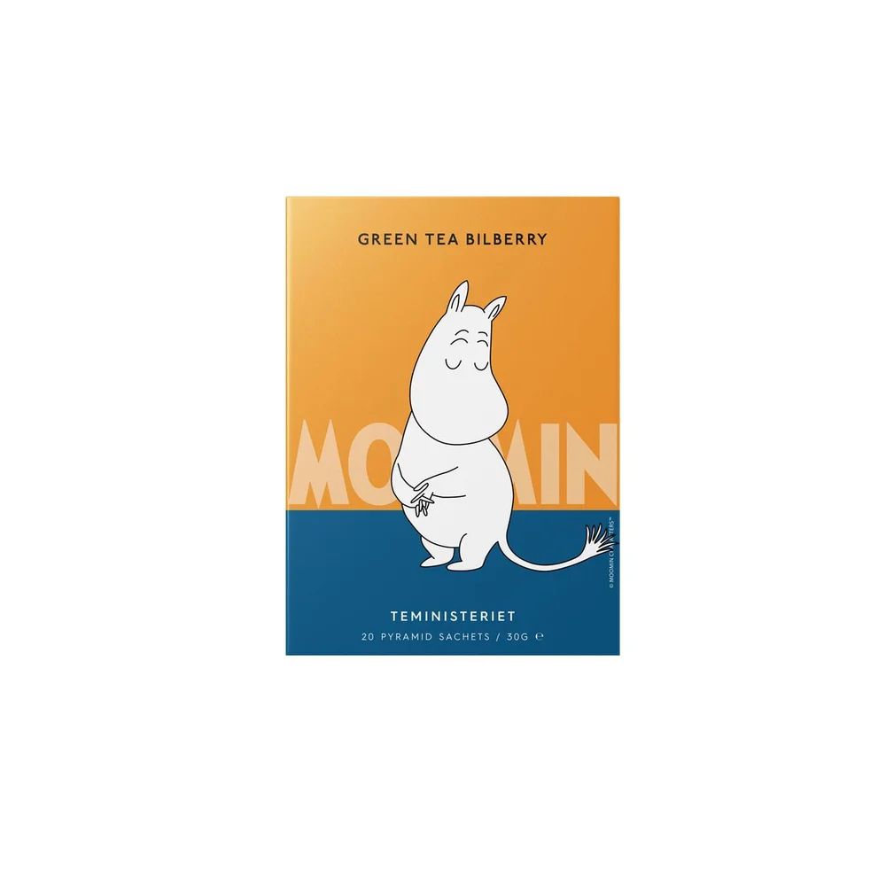 Teministeriet Moomin Green Tea Bilberry pyramider – 20 stk. v:9914317