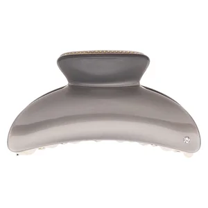 DARK Hair Claw X Large Light Grey v:4364029