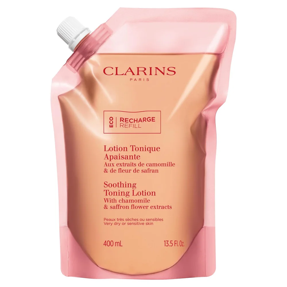 Soothing Toning Lotion Very Dry Or Sensitive Skin 400 ml, Refill - Clarins v:5737081