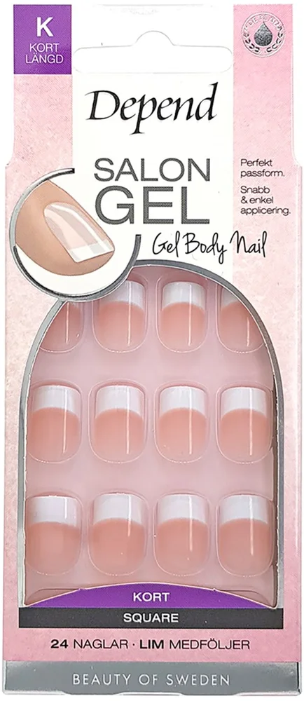 Depend Salon Gel Pink Short v:8286864