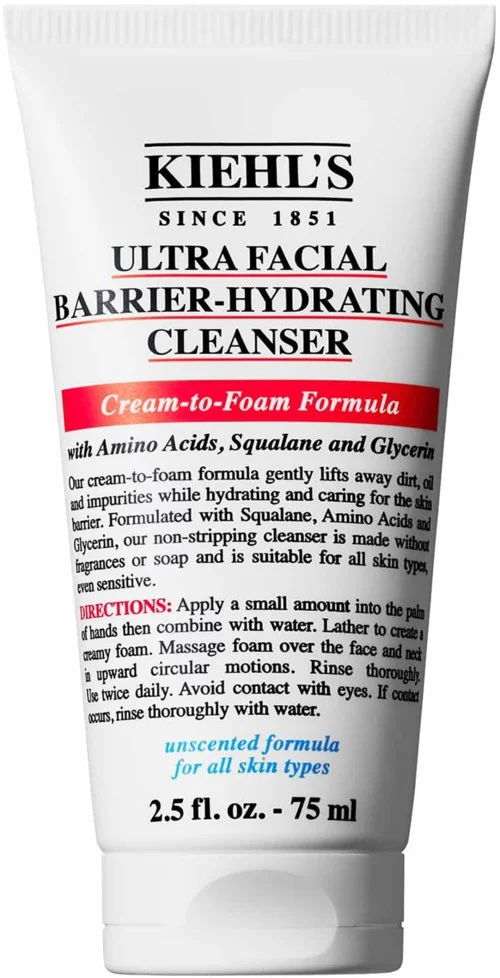 Kiehl's Ultra Facial Barrier-Hydrating Cleanser 75 ml v:9062043