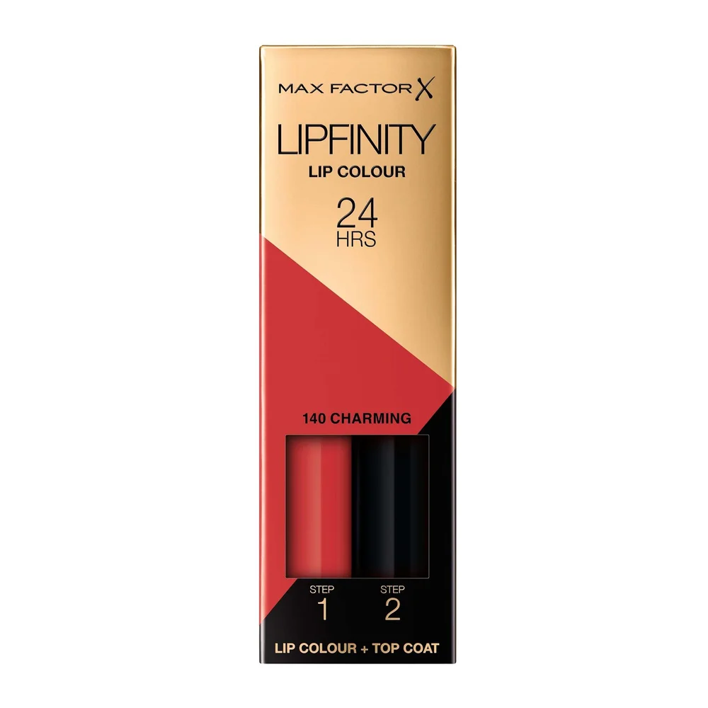 Lipfinity 2-step Long Lasting Lipstick 140 Charming - Max Factor v:1888082