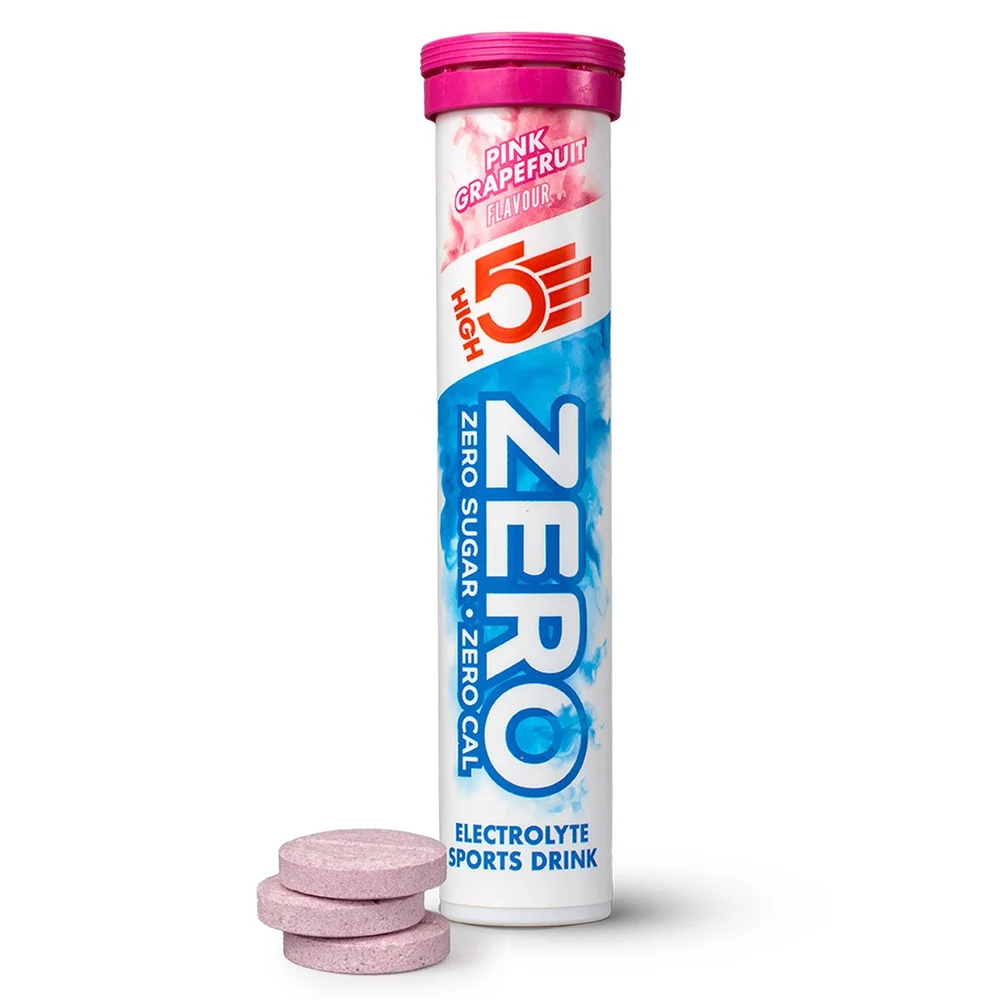 High5 ZERO Elektrolytter Pink Grapefruit – 20 stk. v:5754206 High5 ZERO Elektrolytter Pink Grapefruit – 20 stk. v:5754206